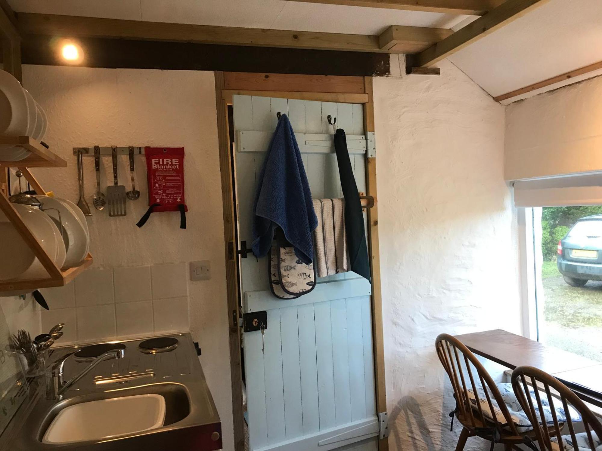 Ferienwohnung Tiny Cosy Snug Manorowen Exterior foto